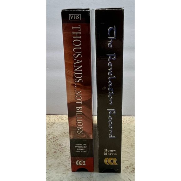 ICR VHS The Revelation Record and Thousands Not Billions Creation Research - Picture 9 of 9